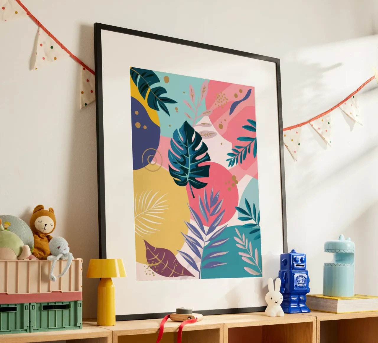 Serenità tropicale pastello poster da Echo Saber