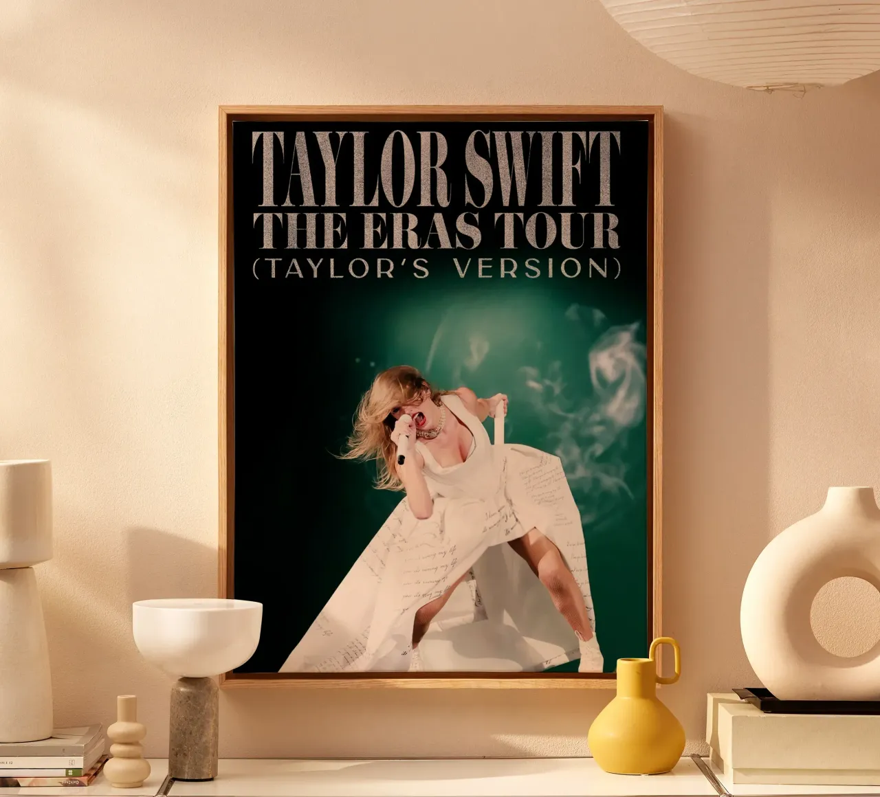 Taylor Swift tela con Cornice a cassetta da Musadad Shop