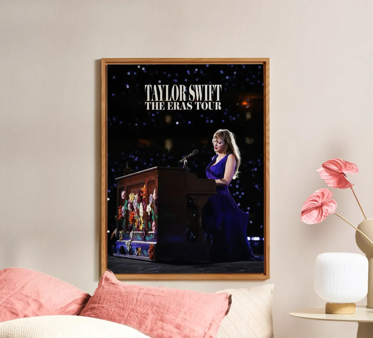 Taylor Swift alluminio dibond da Musadad Shop