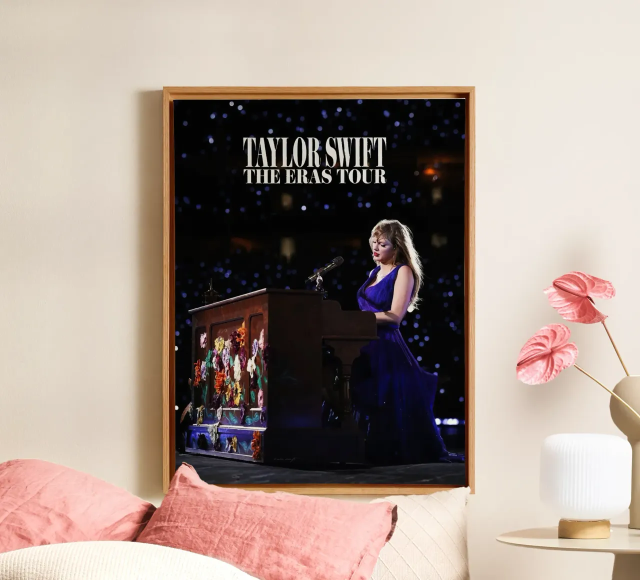 Taylor Swift tela con Cornice a cassetta da Musadad Shop