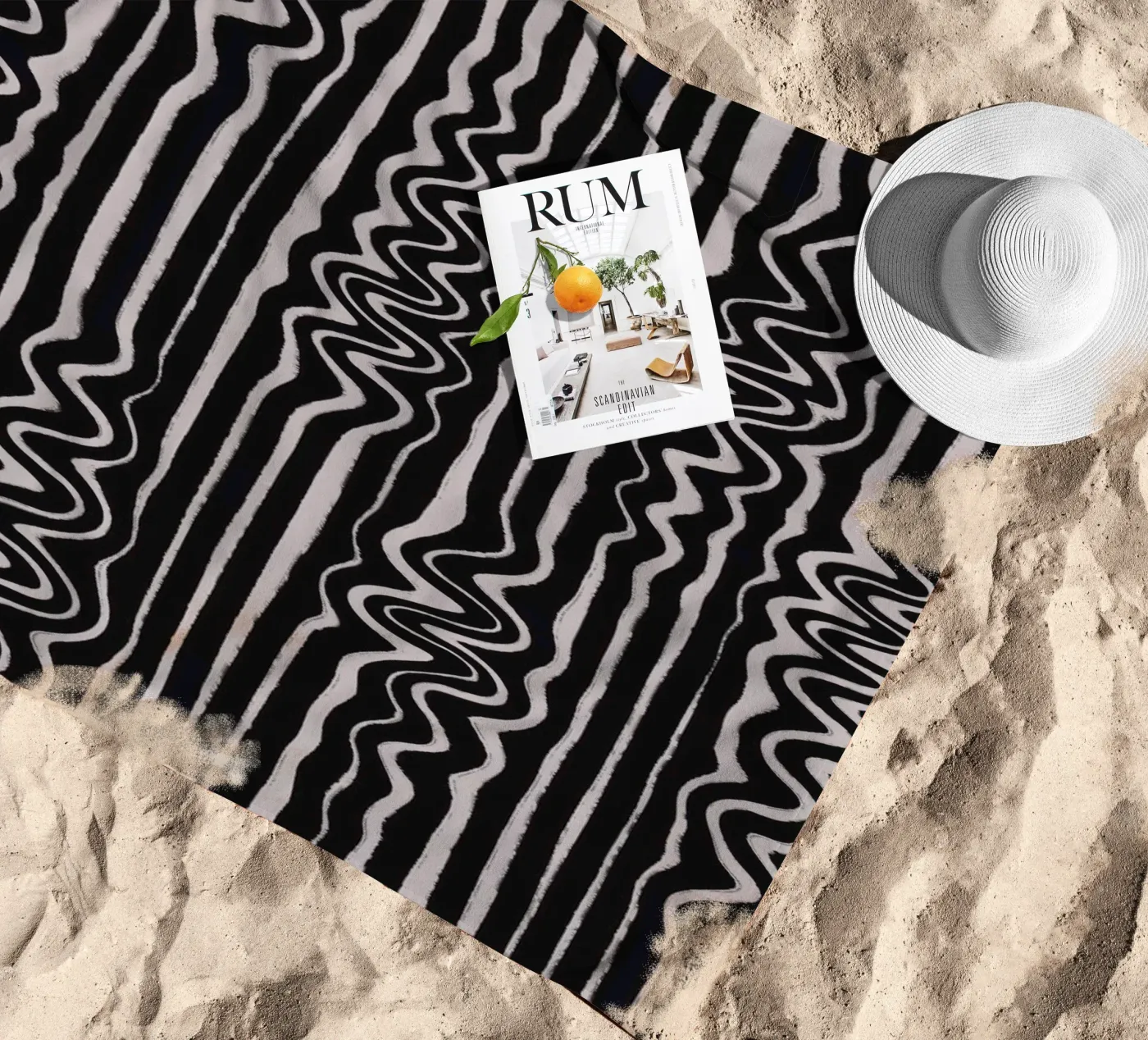 Pattern No 19 beach towel by treechild