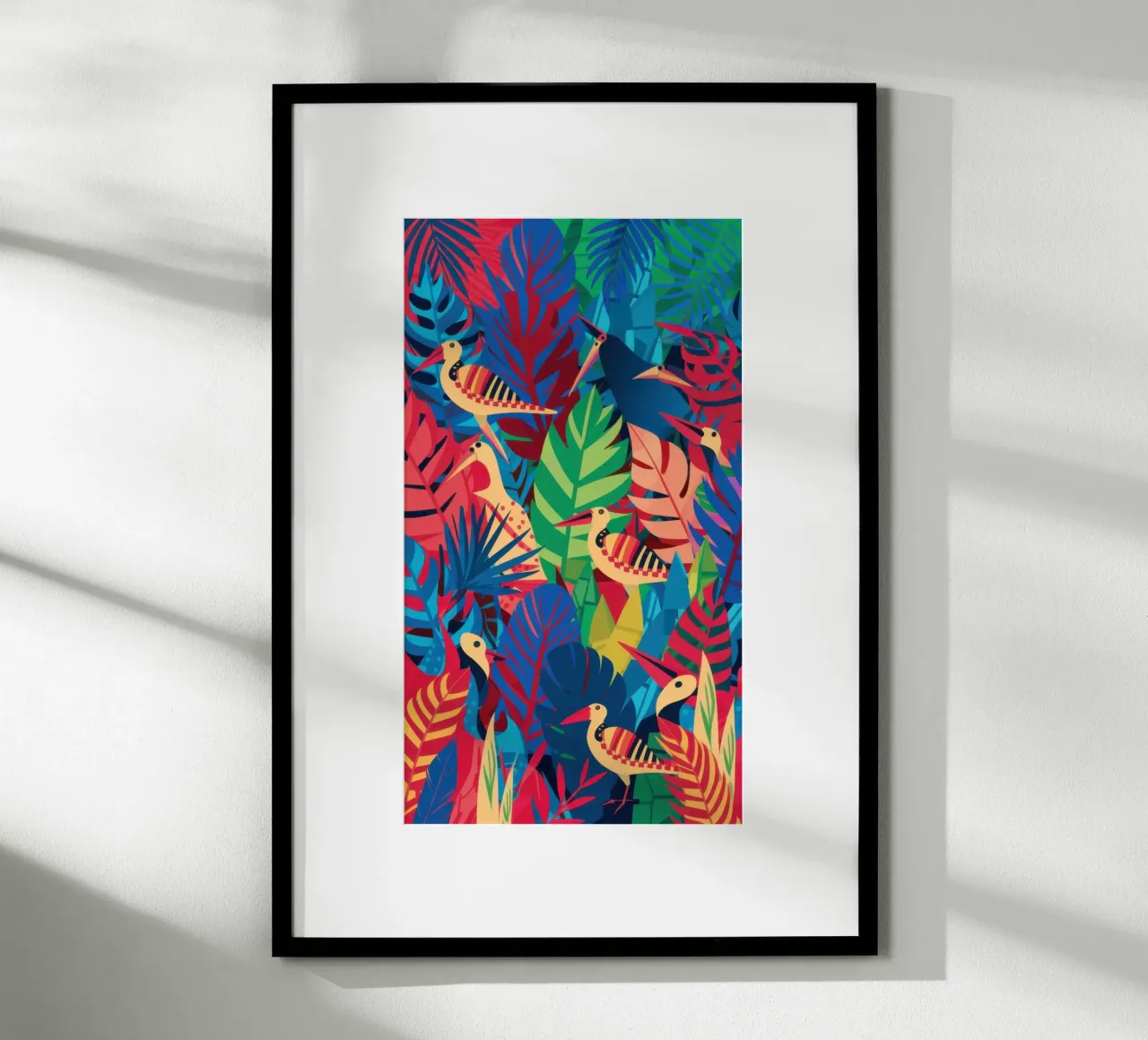 Sogno di giungla cromatica poster da Echo Saber