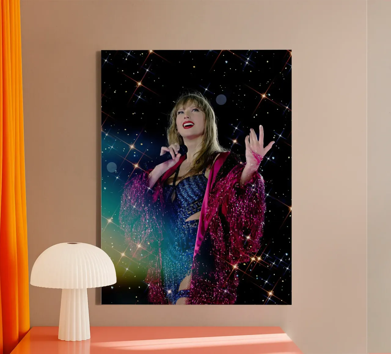 Taylor Swift tela con Cornice a cassetta da Musadad Shop
