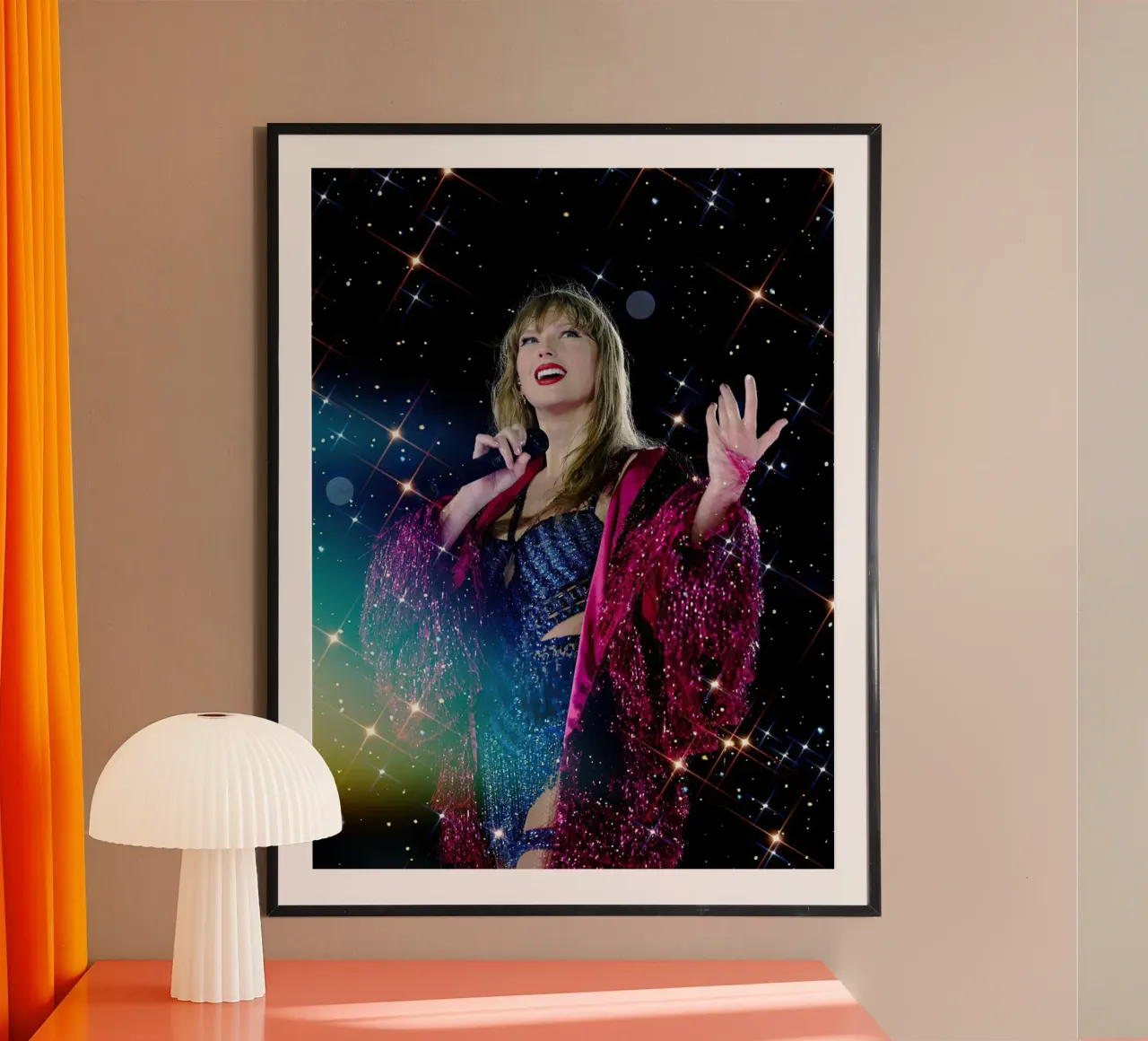 Taylor Swift poster con telaio in plastica da Musadad Shop