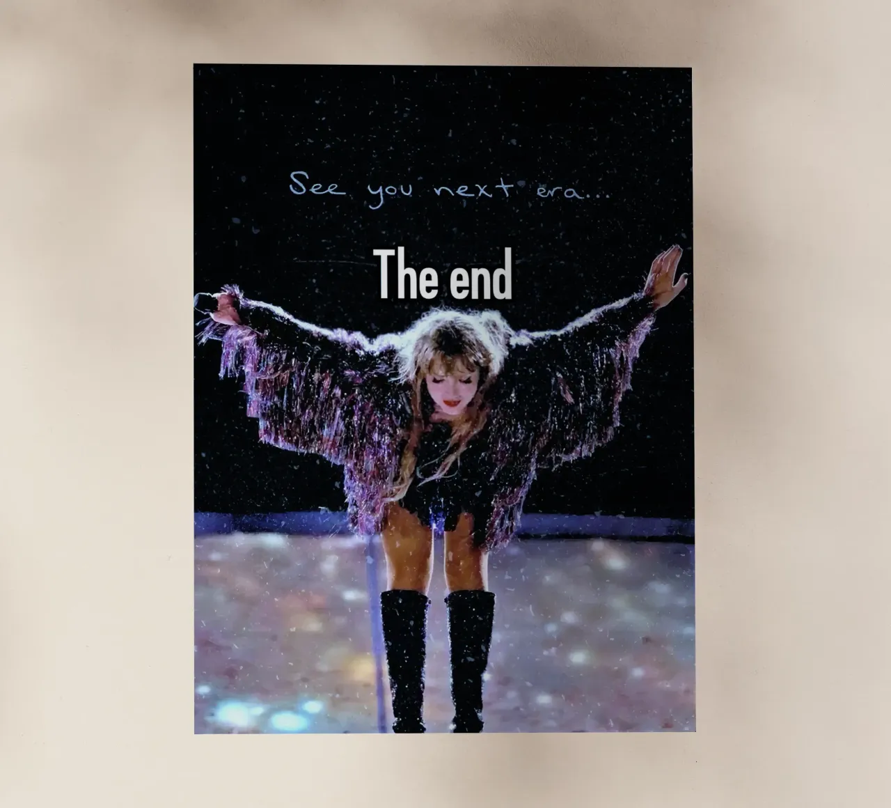 Taylor Swift pellicola backlit da Musadad Shop