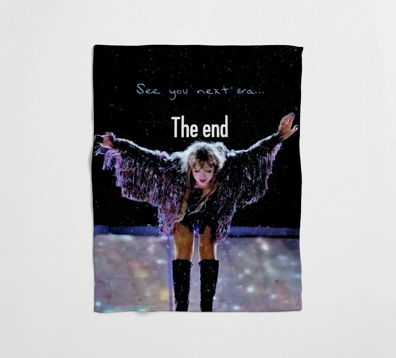 Taylor Swift coperta in pile da Musadad Shop