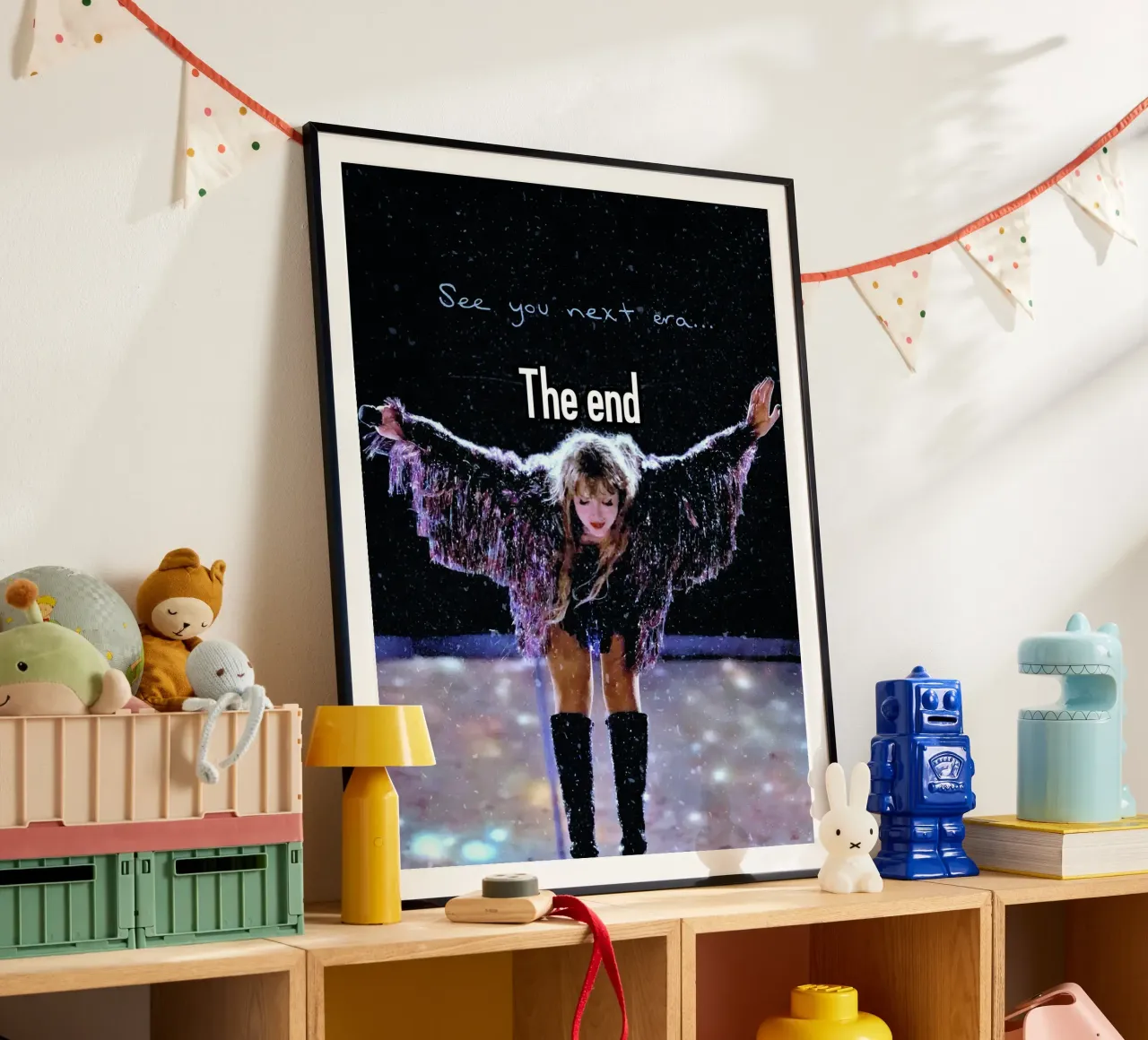 Taylor Swift poster con telaio in legno da Musadad Shop