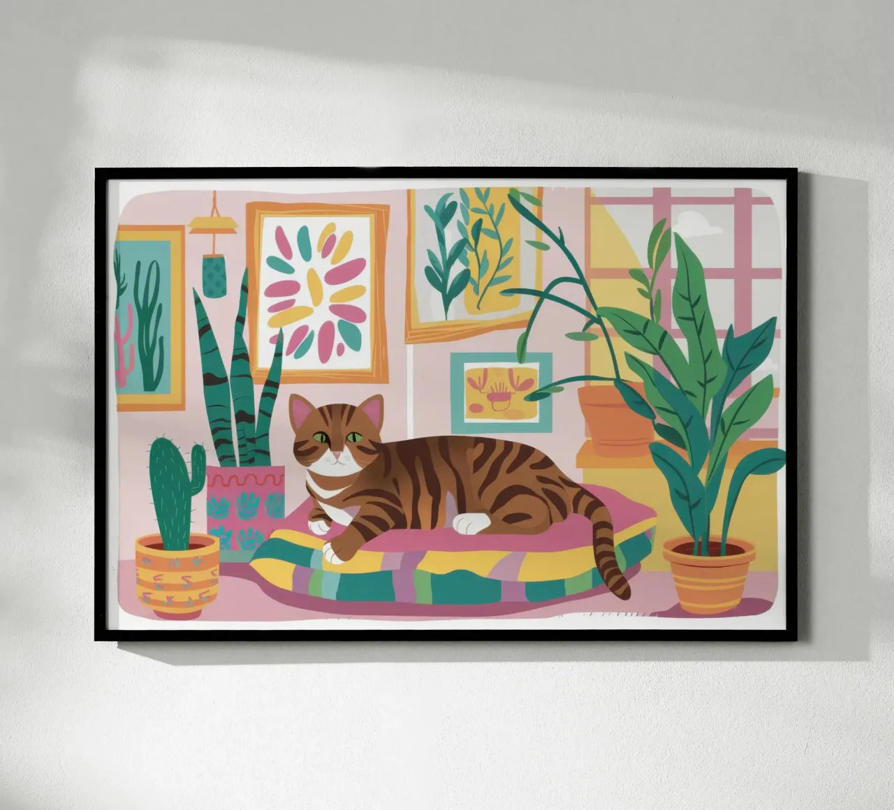 Il posto al sole di Tabby poster da Heaven Craft