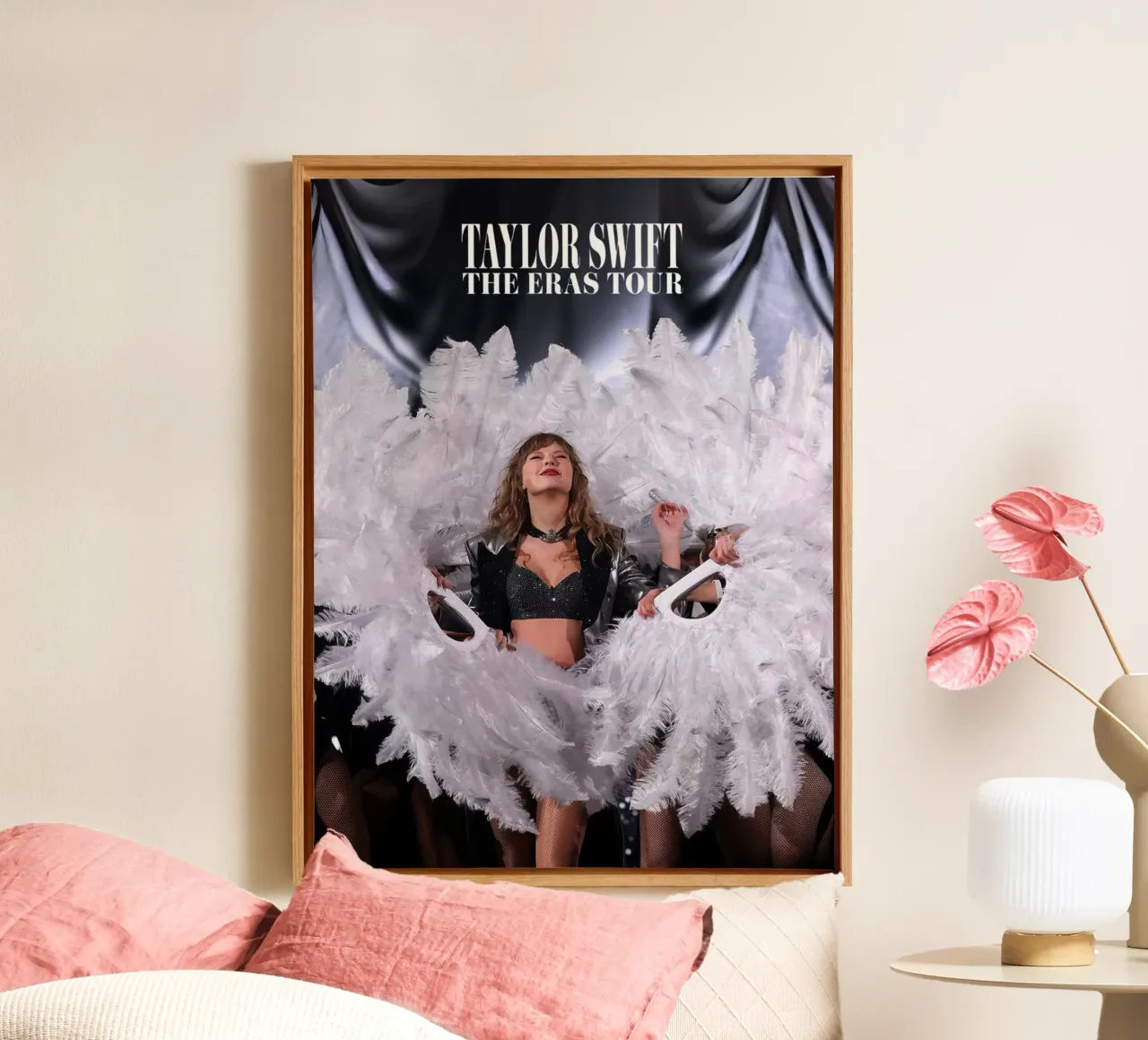 Taylor Swift tela con Cornice a cassetta da Musadad Shop