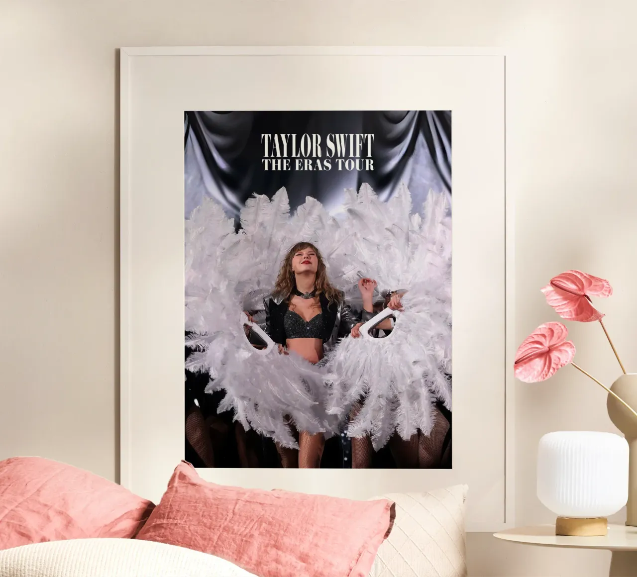 Taylor Swift poster con telaio in legno da Musadad Shop