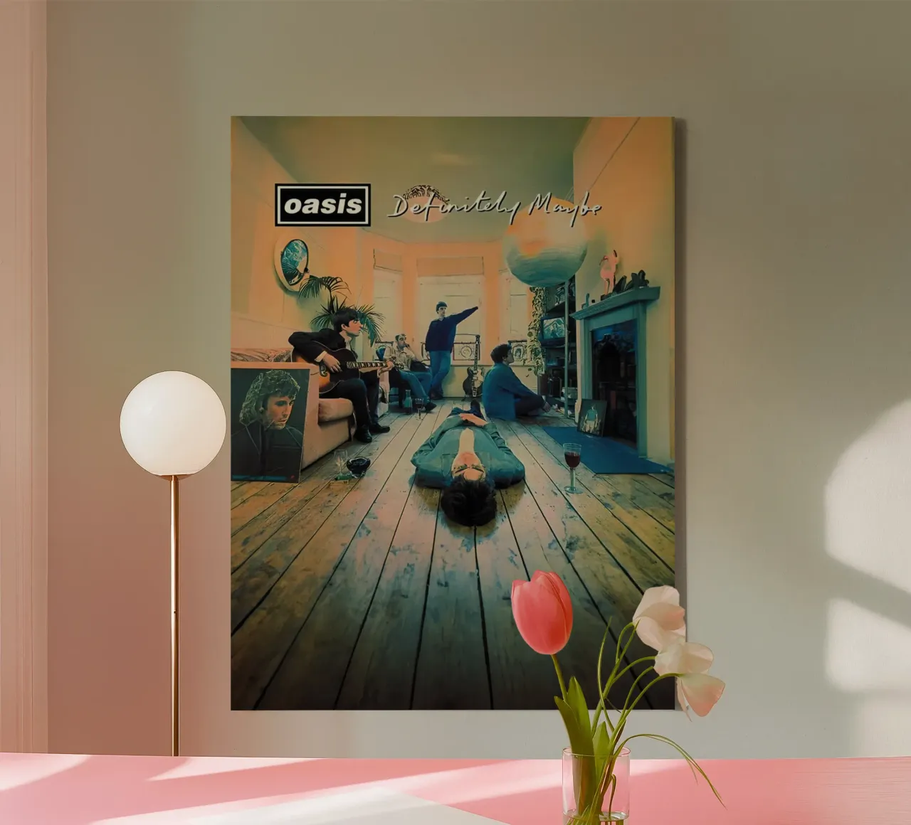 Oasis tela con Cornice a cassetta da Musadad Shop