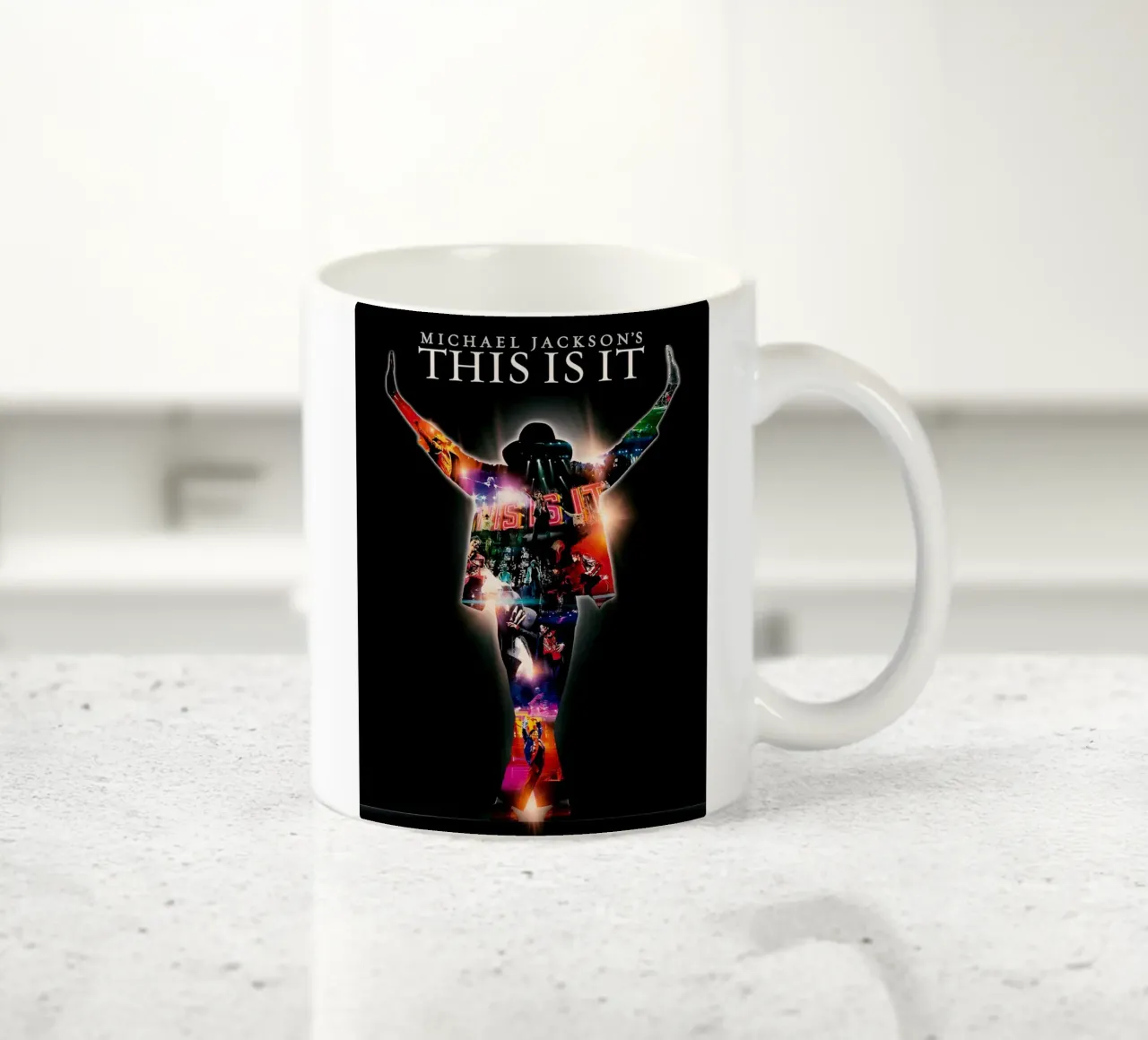 Michael Jackson This Is It tazza in ceramica da Musadad Shop