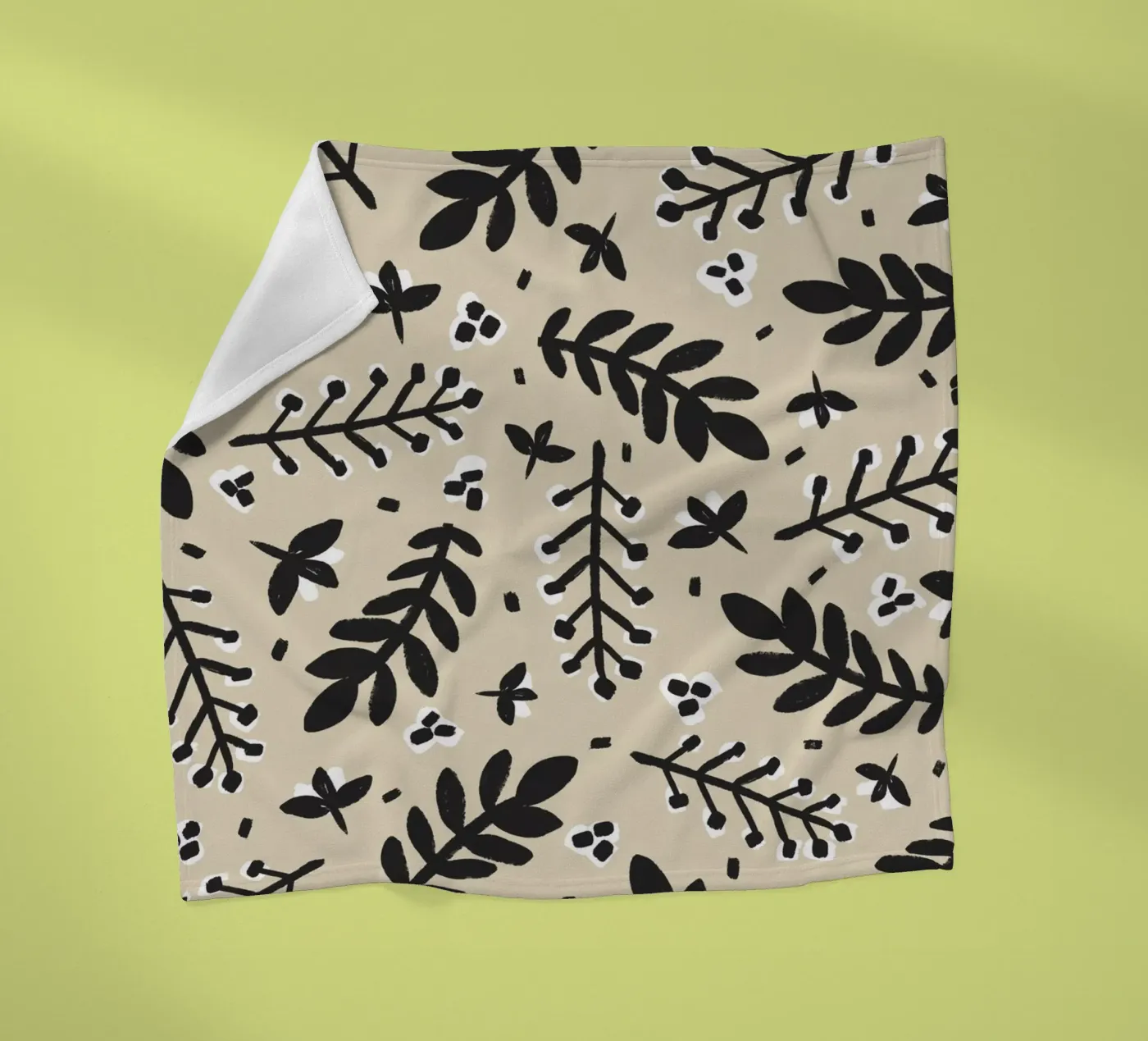 Pattern No 22 fleecedeken van treechild