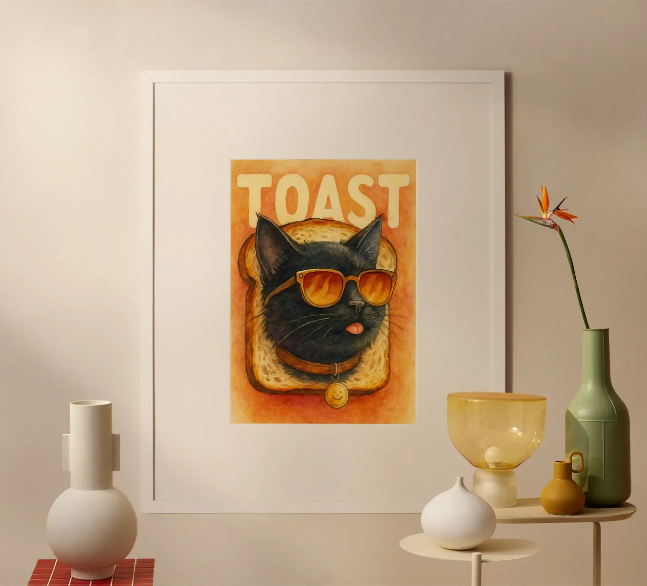 divertenti pistole a zampa di gatto poster da tanabaroo