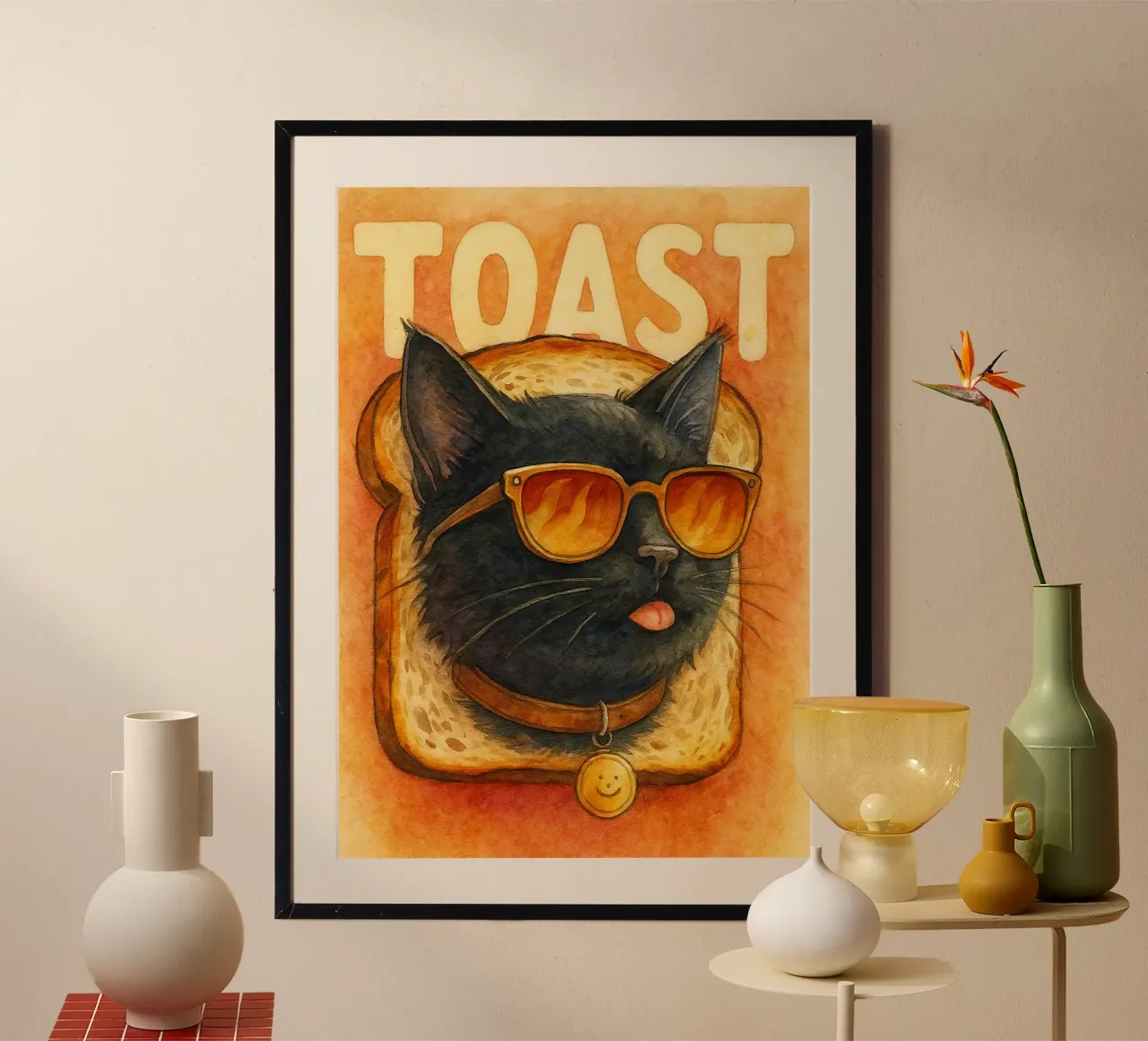 divertenti pistole a zampa di gatto poster da tanabaroo