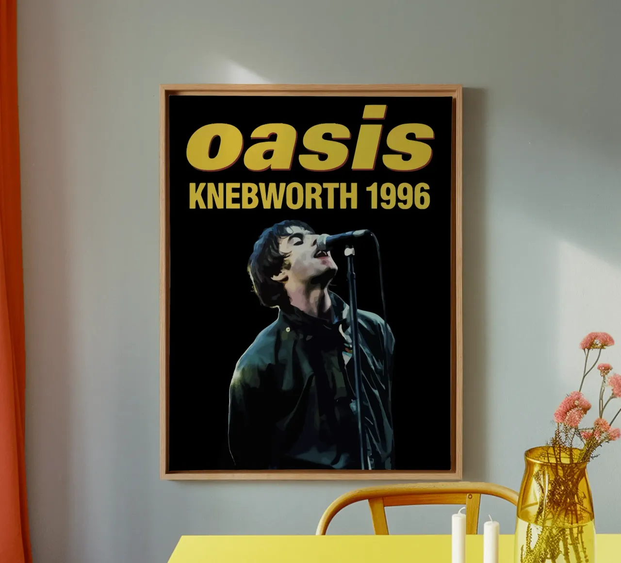 Oasis tela con Cornice a cassetta da Musadad Shop