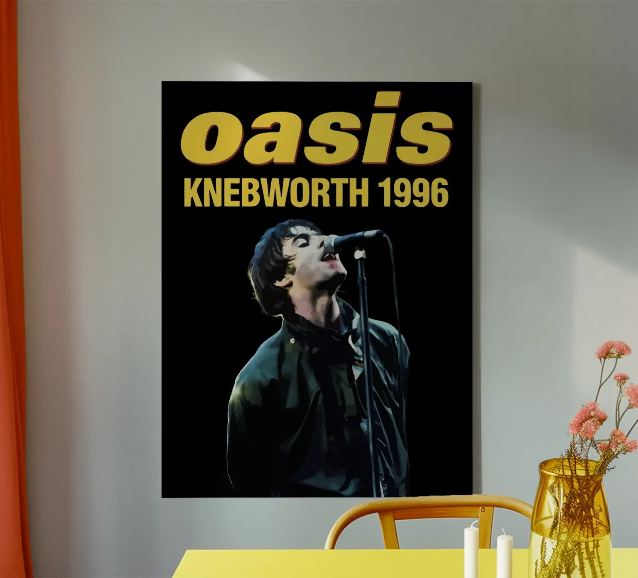 Oasis tela con Cornice a cassetta da Musadad Shop