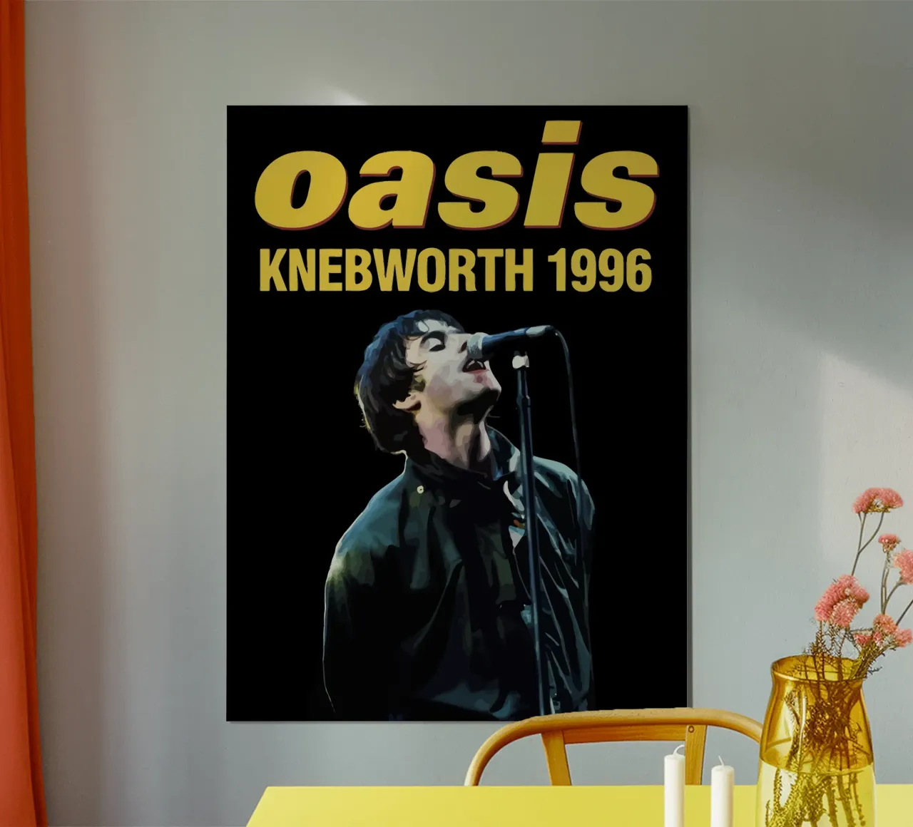 Oasis poster con telaio in legno da Musadad Shop