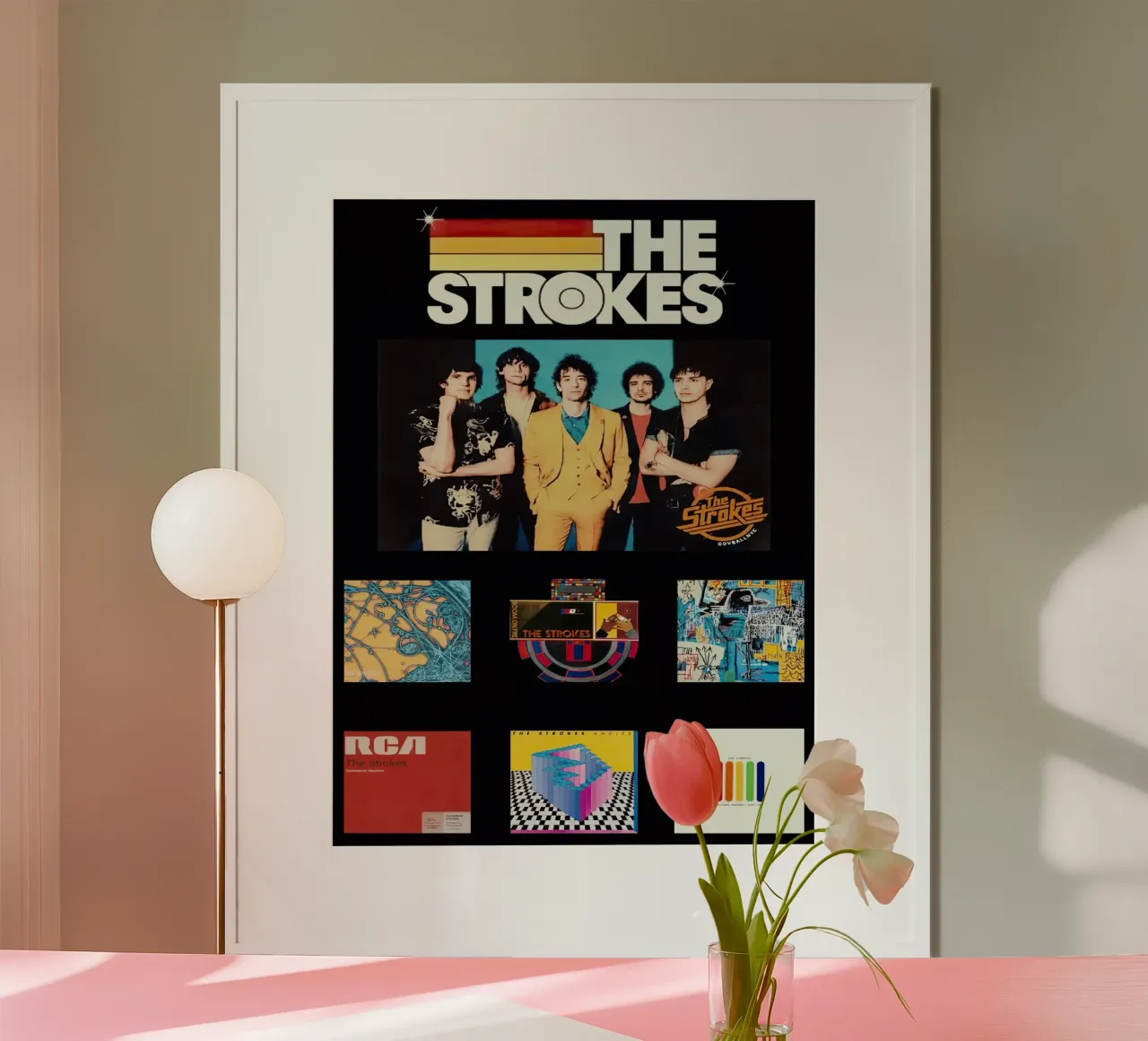 The Strokes poster da Musadad Shop