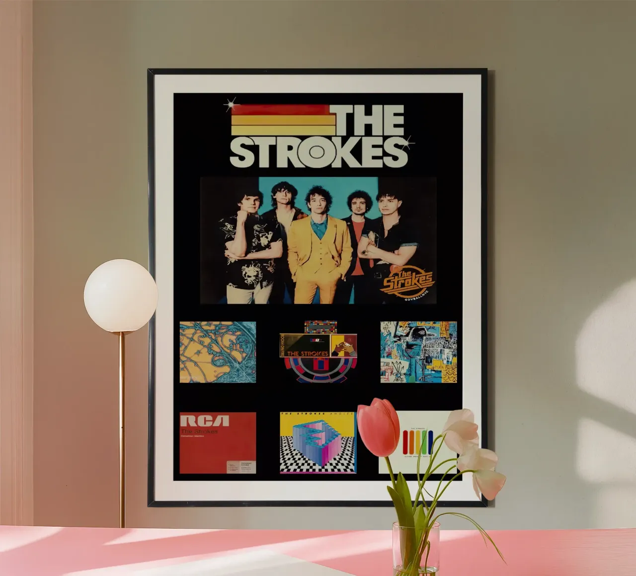 The Strokes poster da Musadad Shop
