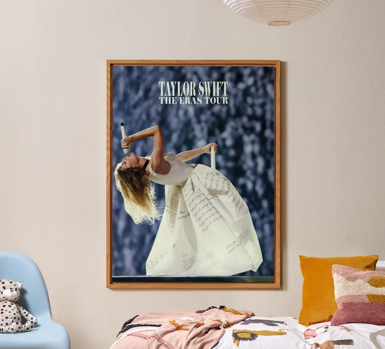 Taylor Swift alluminio dibond da Musadad Shop