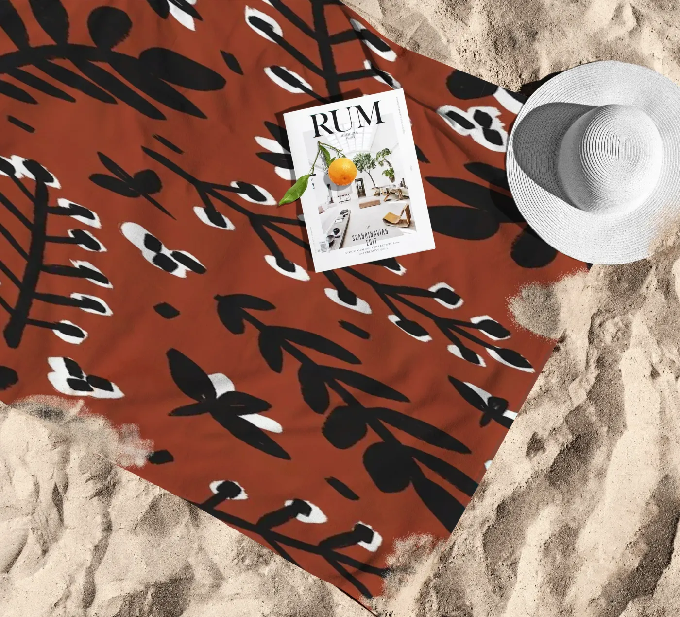 Pattern No 23 Strandtuch von treechild