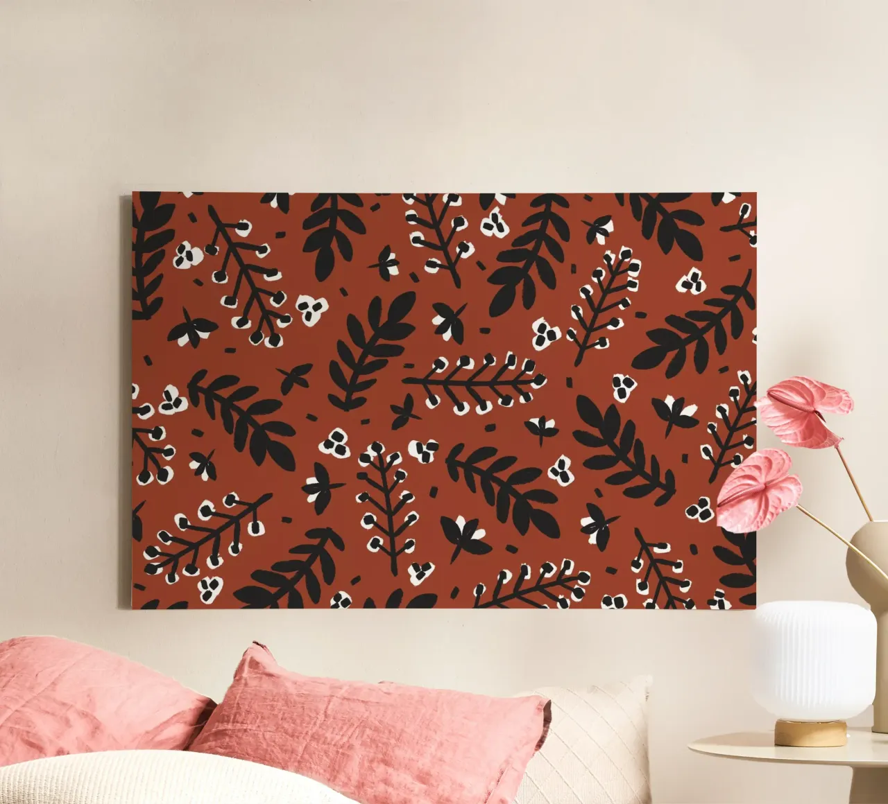 Pattern No 23 tela con Cornice a cassetta da treechild