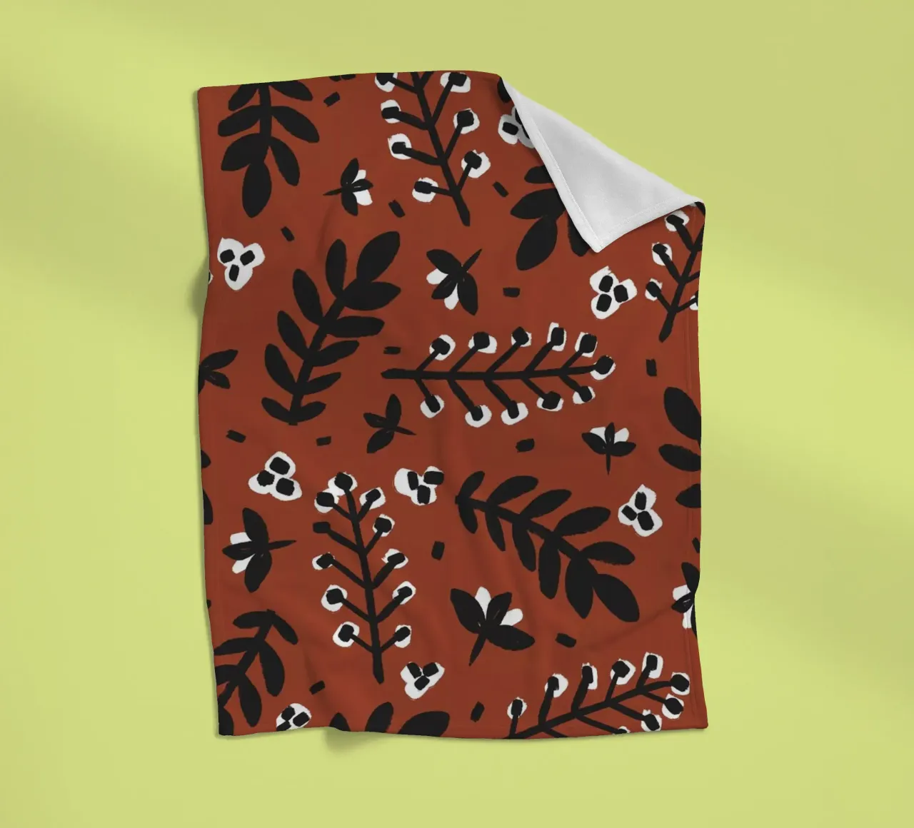 Pattern No 23 coperta in pile da treechild