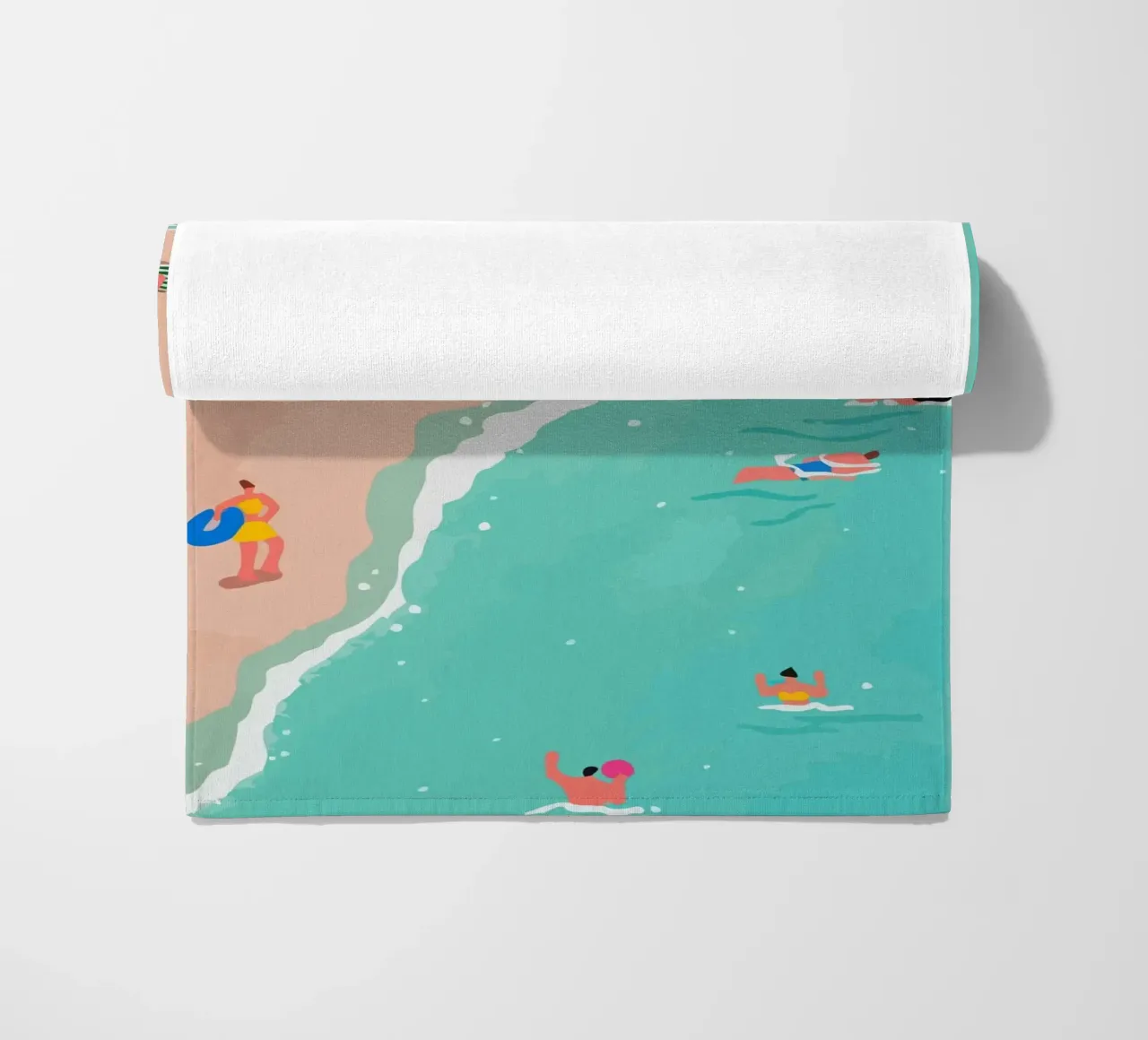 beach view from above telo mare da Dumery Art