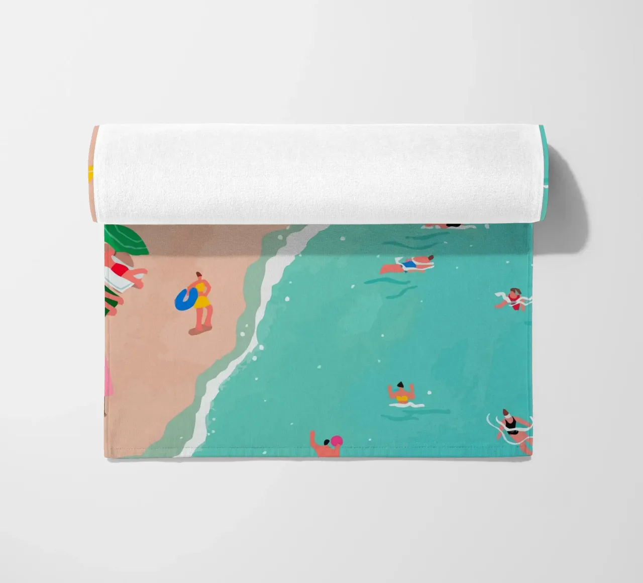 beach view from above telo mare da Dumery Art