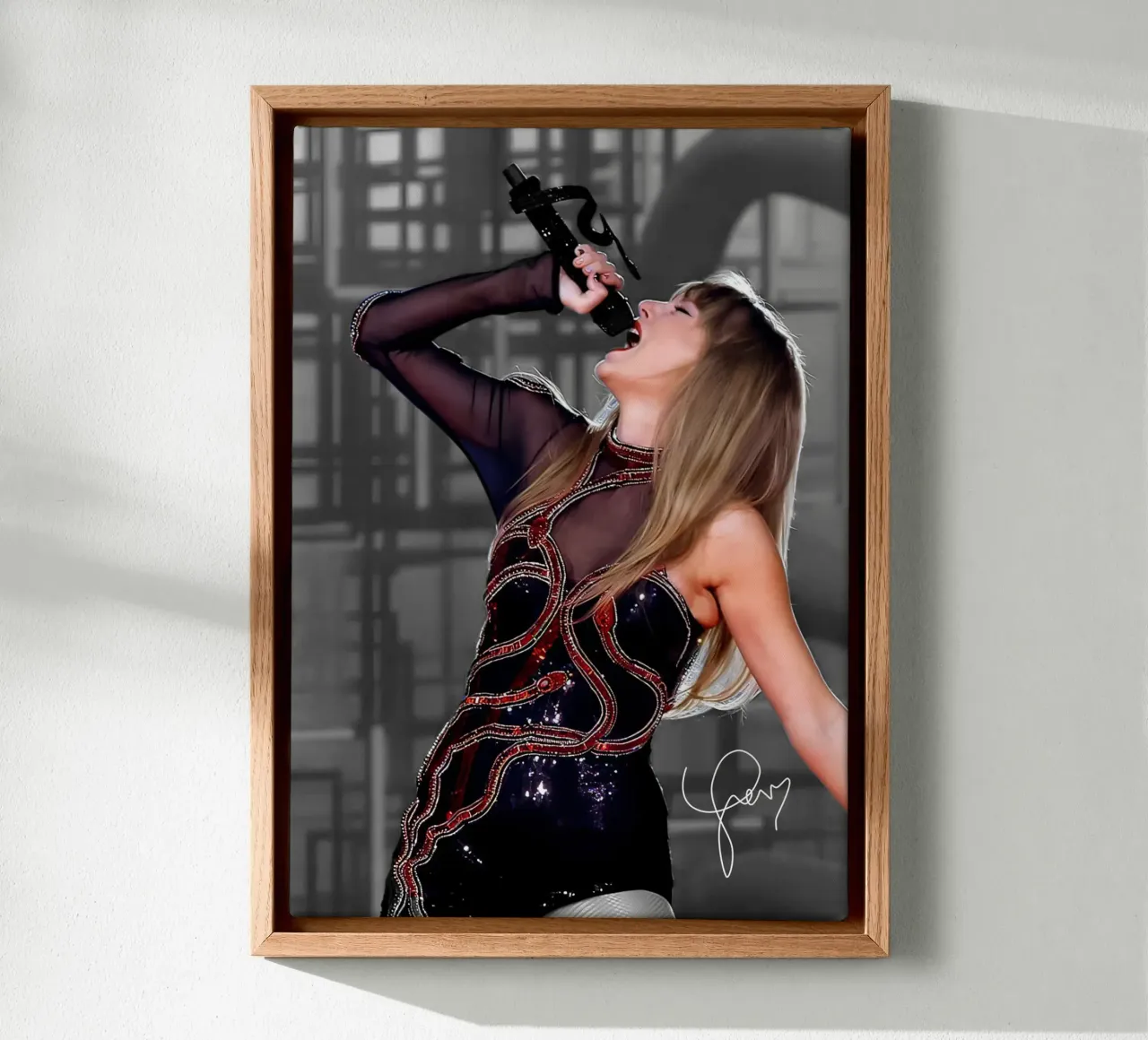 La fantastica Taylor Swift tela con Cornice a cassetta da shiners