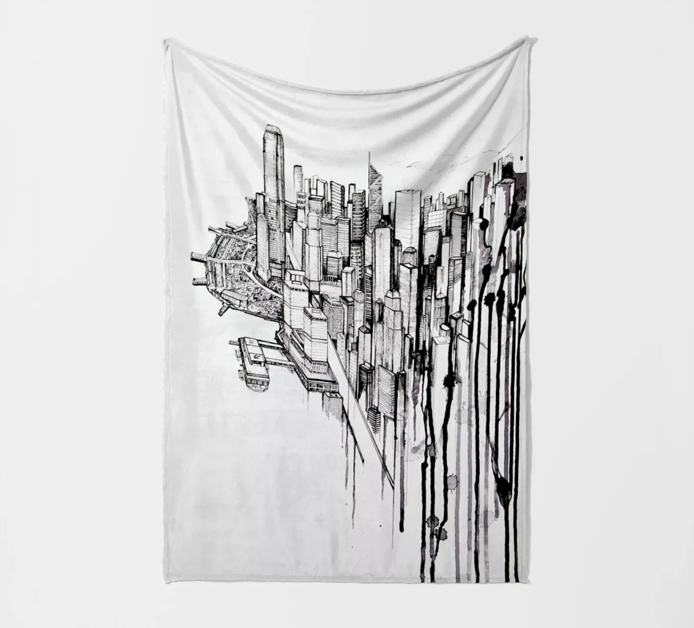 Reclaimed Fleecedecke von Marc Allante