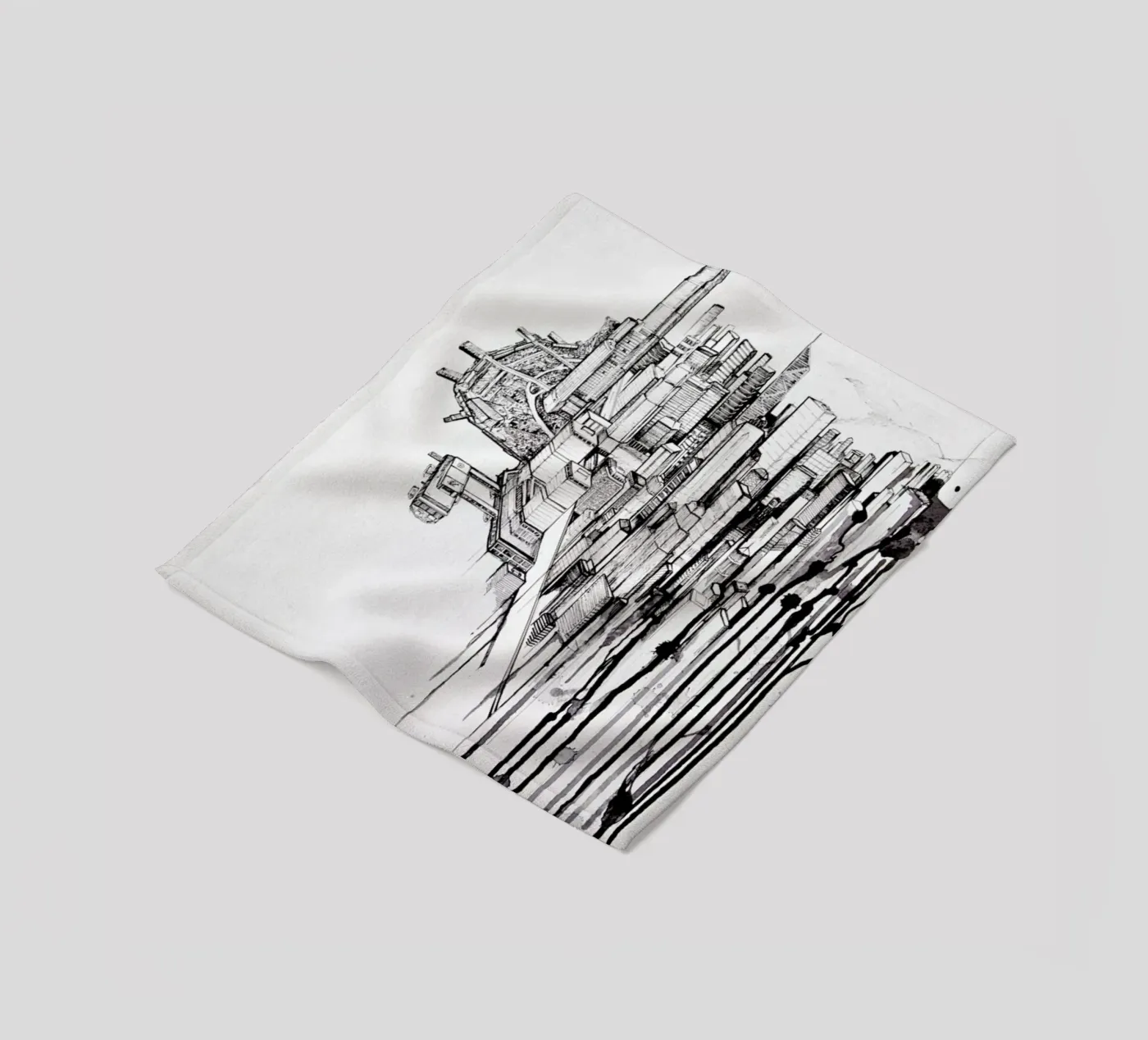 Reclaimed Fleecedecke von Marc Allante