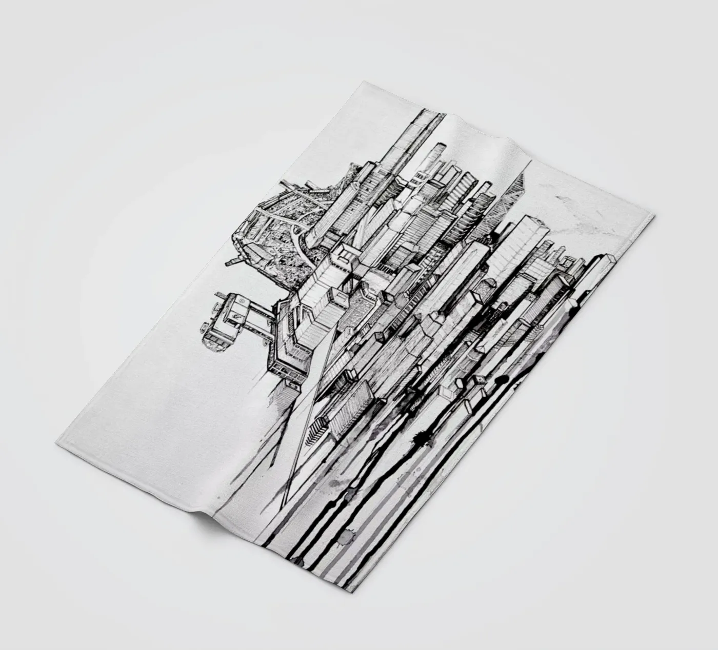 Reclaimed Fleecedecke von Marc Allante