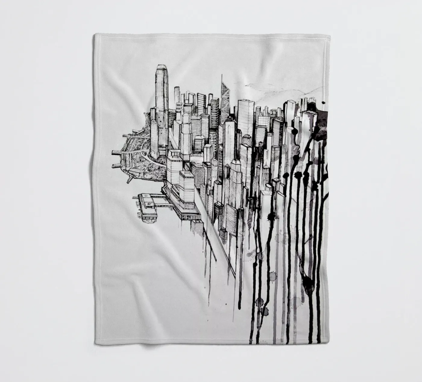 Reclaimed Fleecedecke von Marc Allante