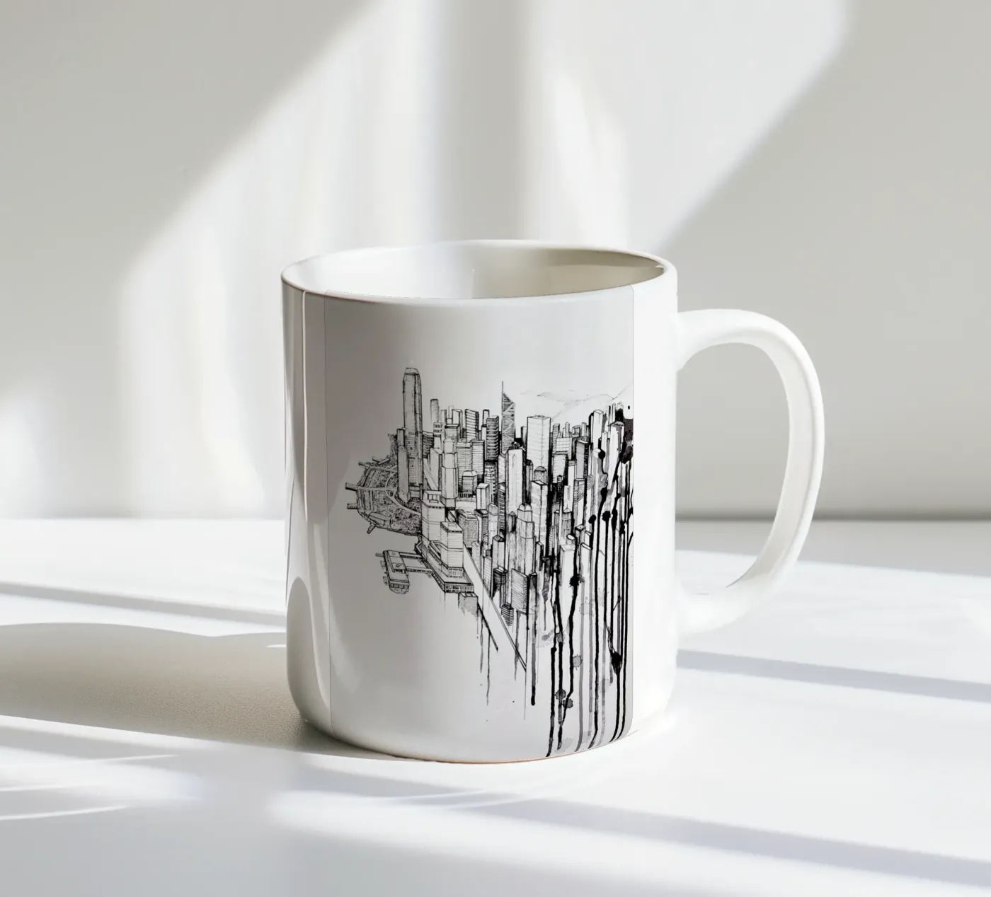 Reclaimed ceramic mug by Marc Allante