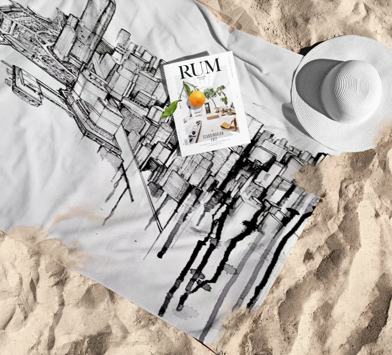 Reclaimed telo mare da Marc Allante