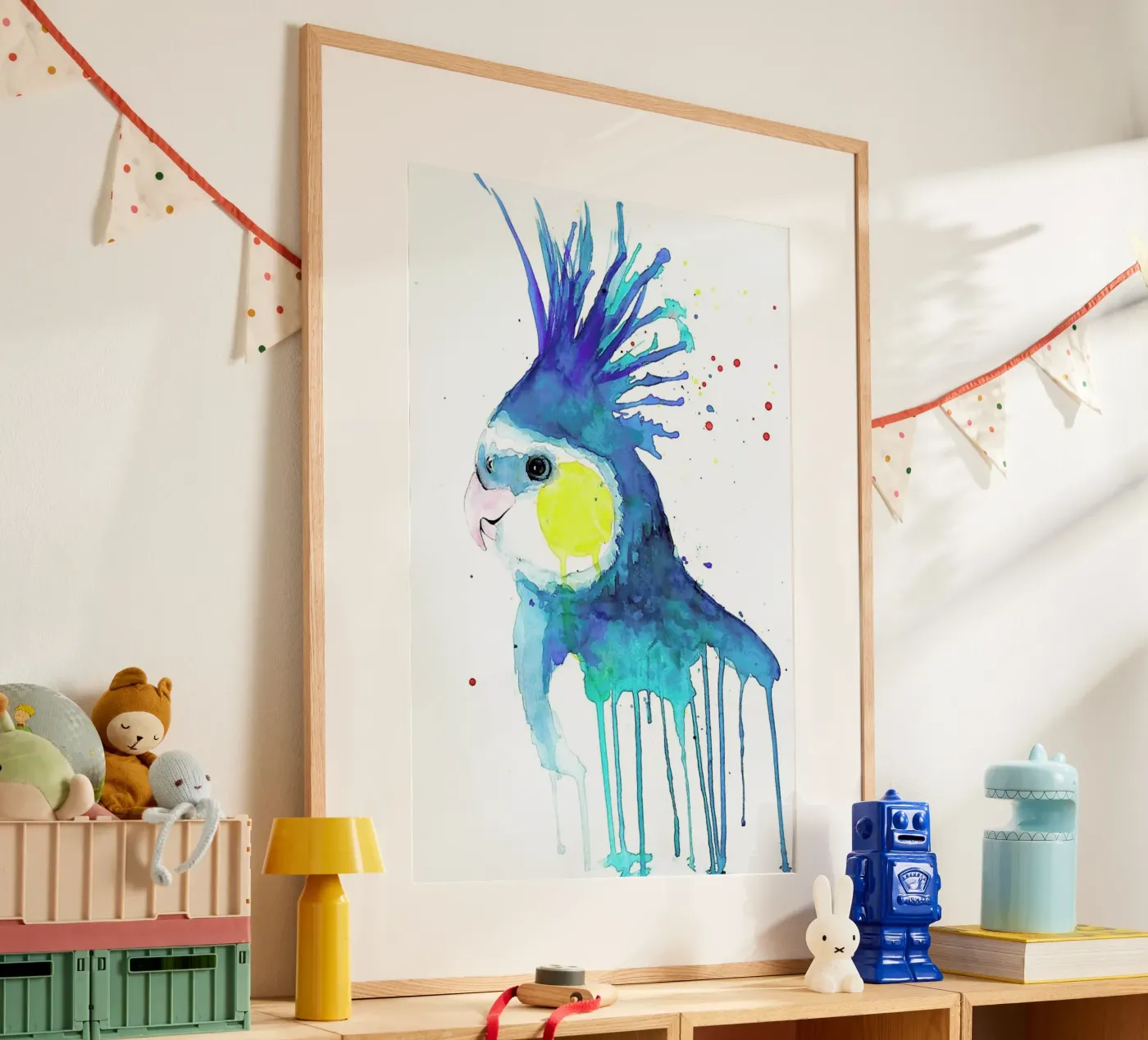 Cockatiel poster da Mathilde Olsen