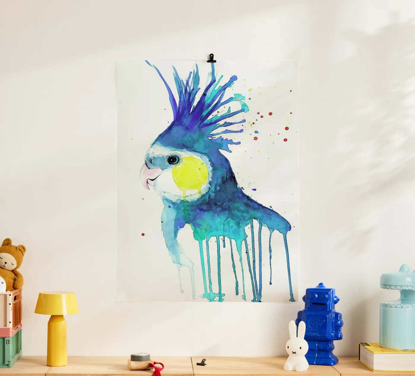 Cockatiel poster da Mathilde Olsen
