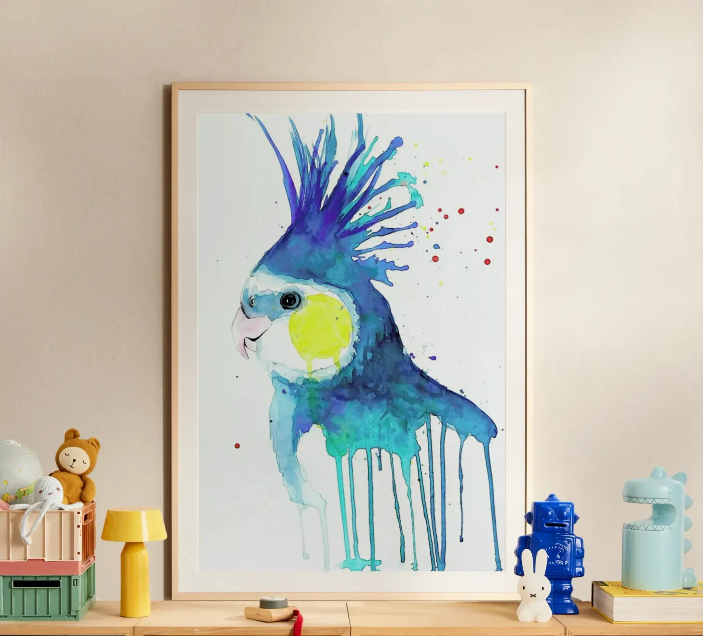 Cockatiel poster da Mathilde Olsen