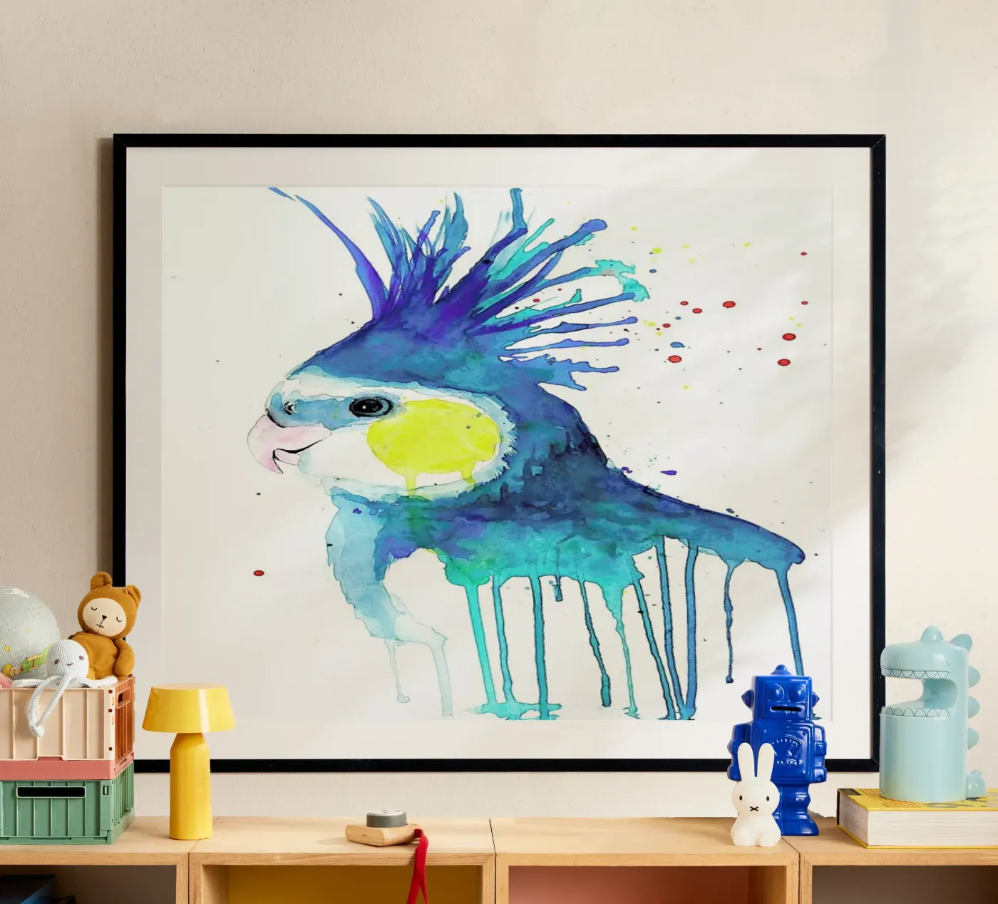 Cockatiel poster da Mathilde Olsen