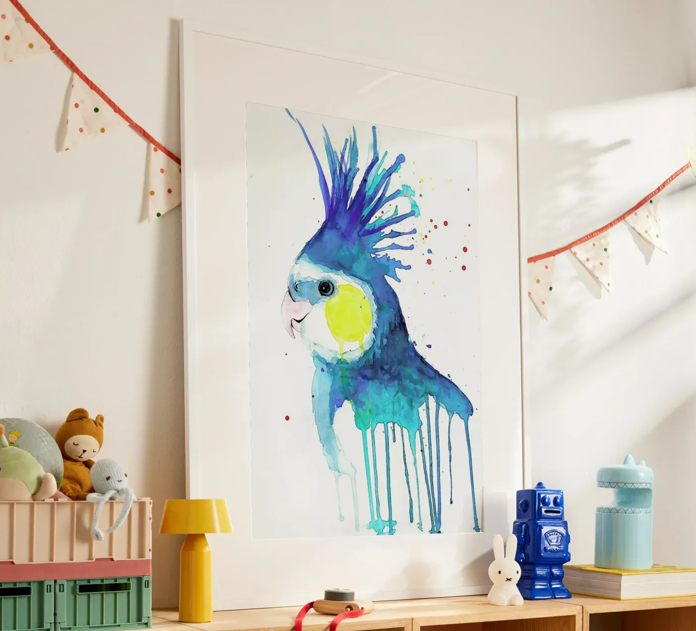 Cockatiel poster da Mathilde Olsen