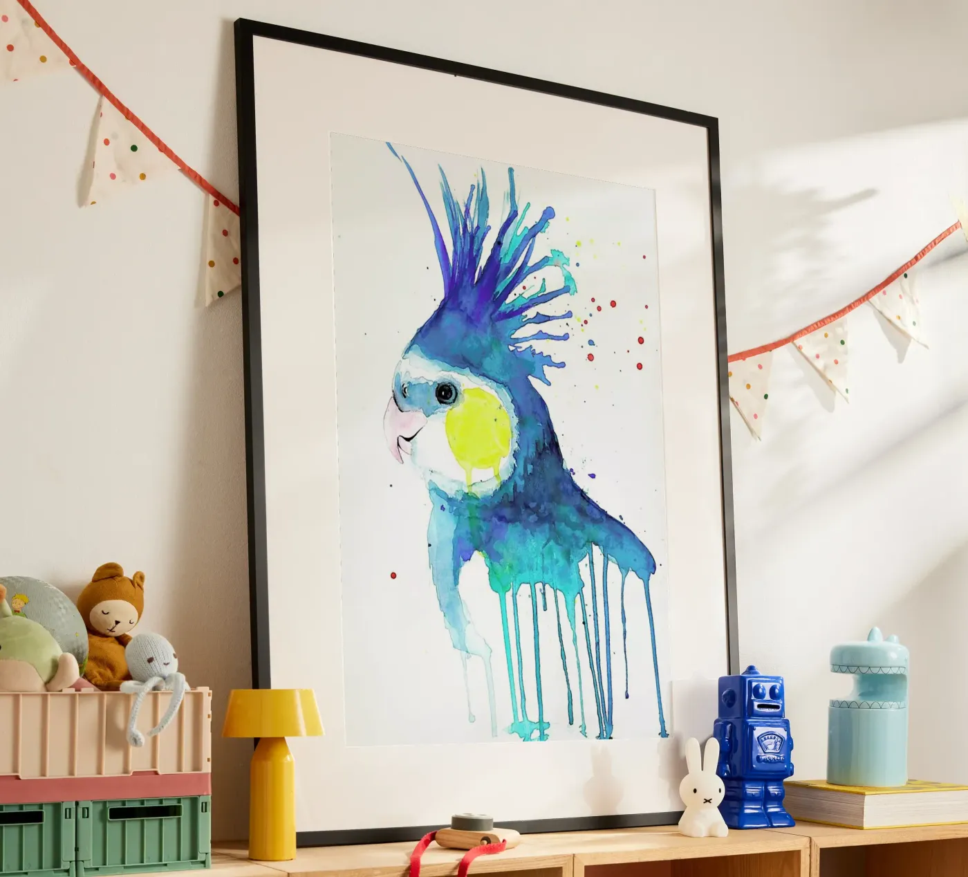 Cockatiel poster da Mathilde Olsen