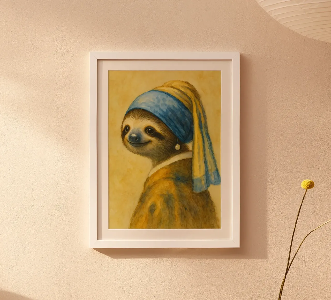 divertente ragazza procione con orecchie parodia poster da tanabaroo