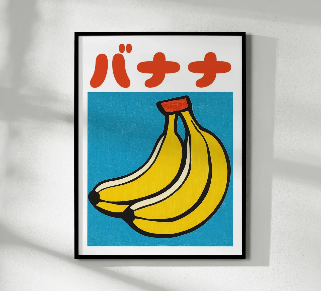 Stampa d'arte della banana giapponese poster da Leon Franke