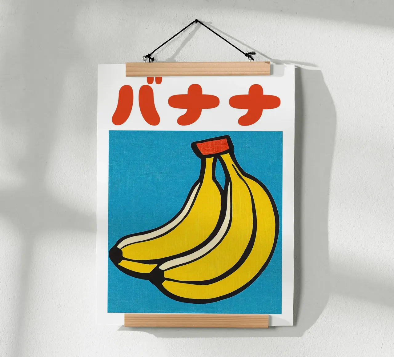 Stampa d'arte della banana giapponese poster da Leon Franke
