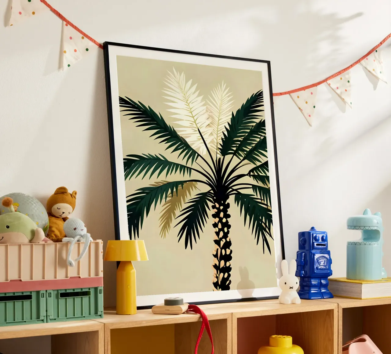 Palmacious poster con telaio in plastica da Leon Franke
