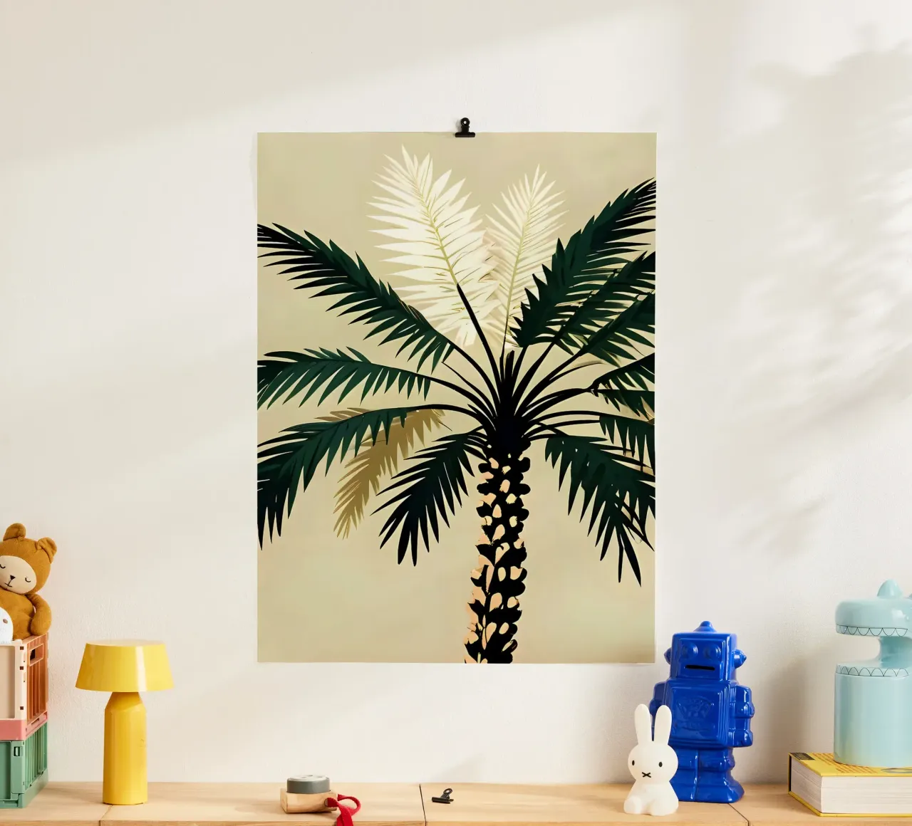 Palmacious poster con telaio in plastica da Leon Franke