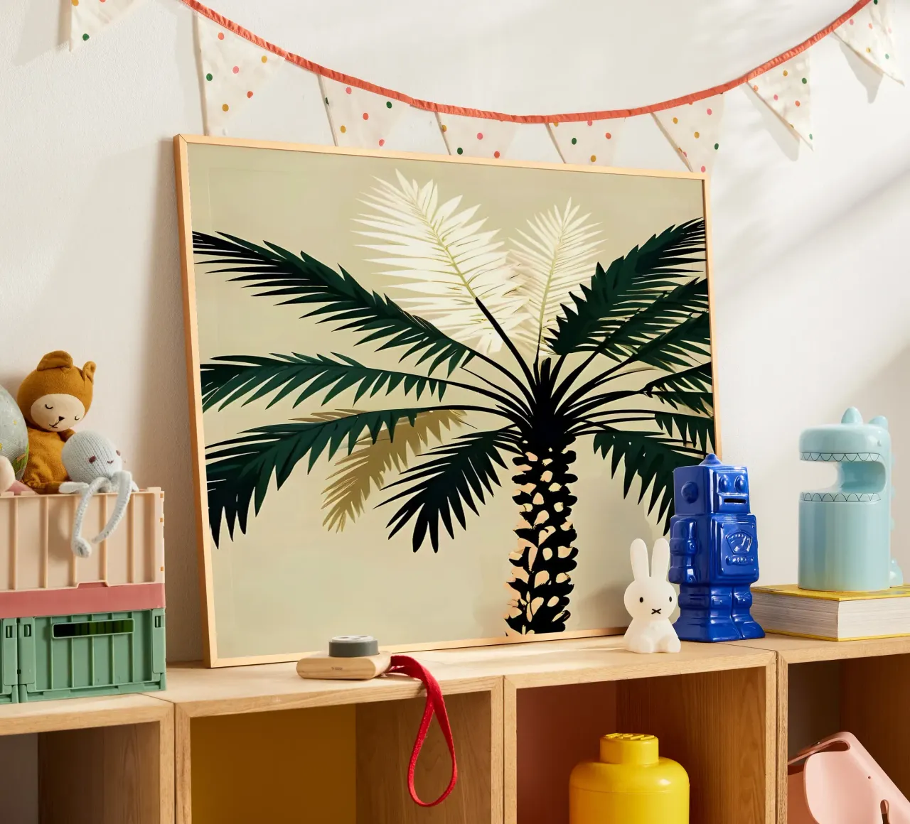 Palmacious poster con telaio in plastica da Leon Franke