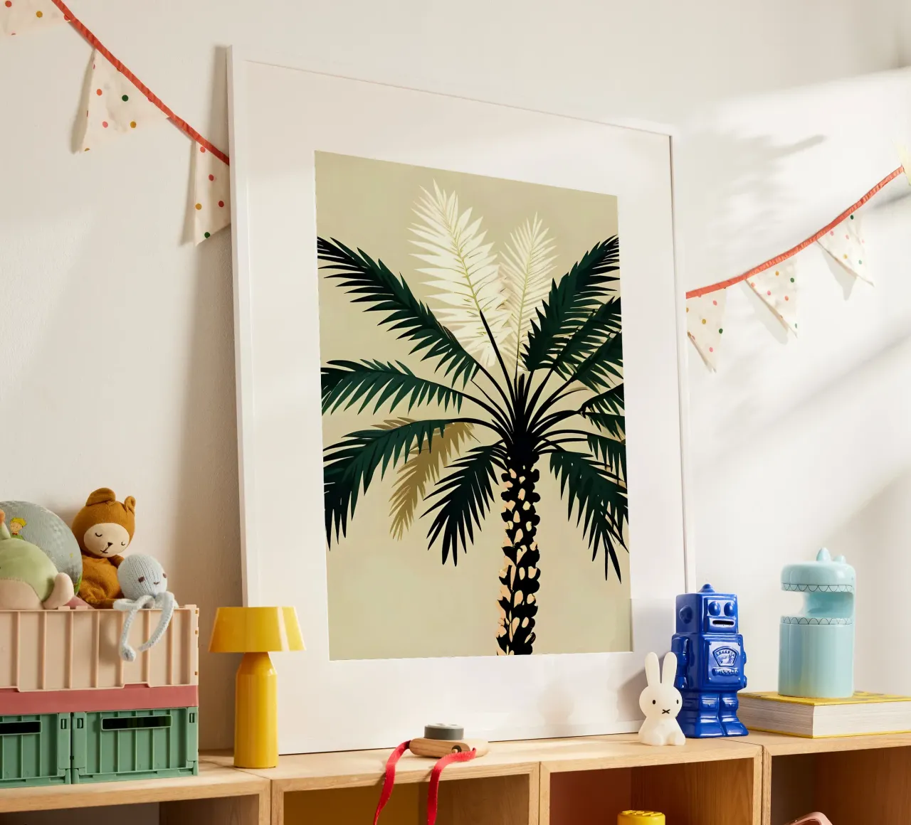 Palmacious poster con telaio in plastica da Leon Franke